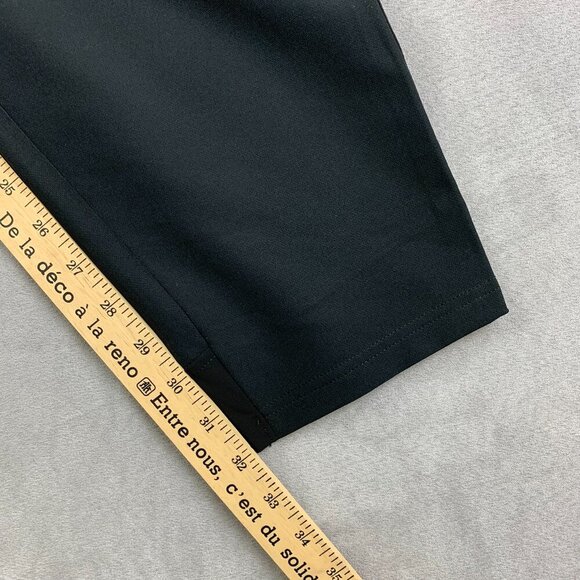 UNRL Golf Mens Halifax Pants 2XL 40-42 Black Chino Tapered Stretch 32" Inseam - Picture 9 of 14